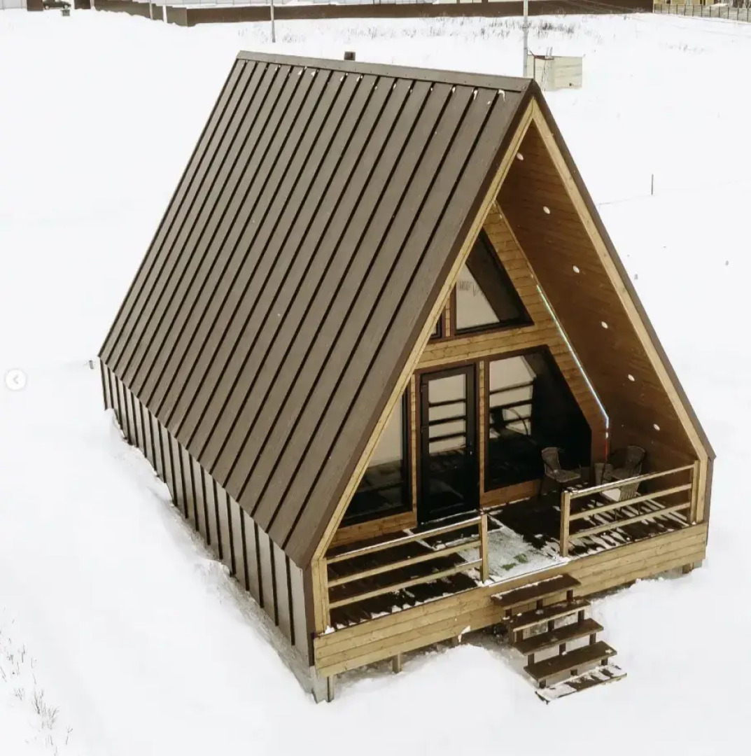 Гостевой дом в стиле «Афрейм»