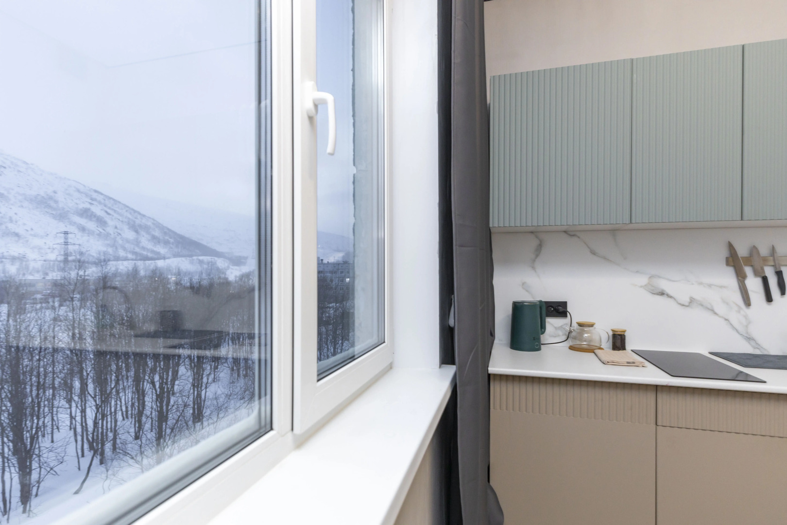 Квартира Уютная 1-к с Потрясающим Видом на Горы