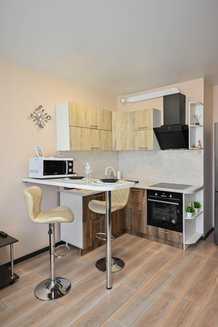 Квартира Комфортная Студия в Центре Взлетки с Прекрасным Видом