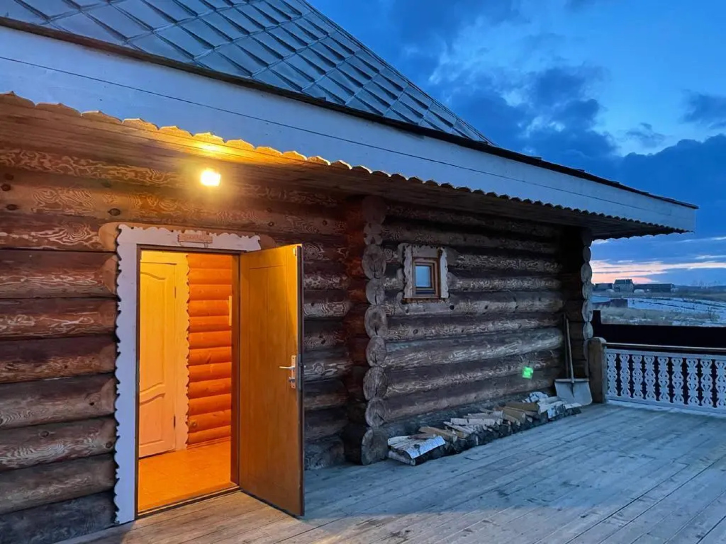 Частный Дом из Сибирского Кедра