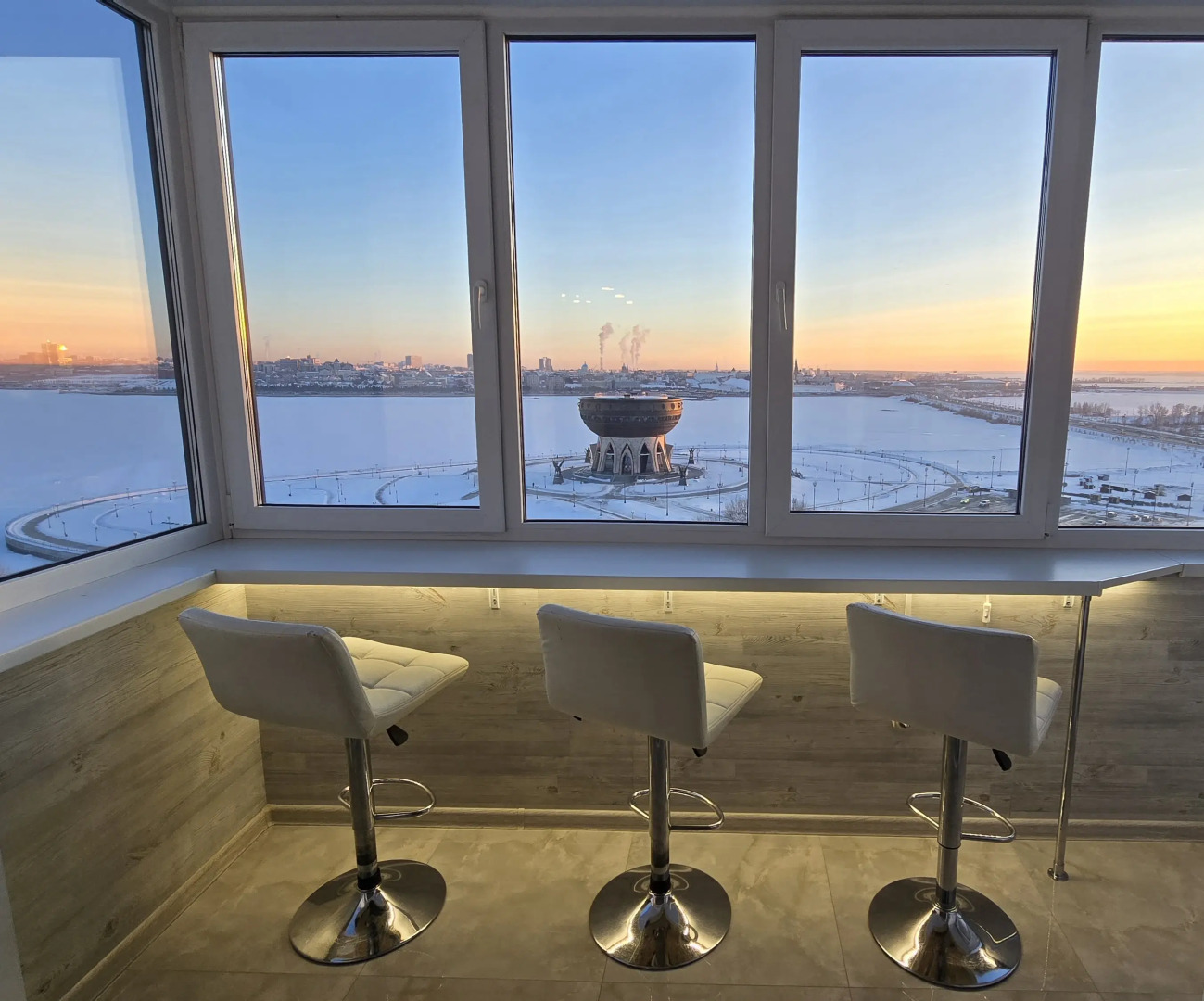 Апартаменты Видовые около Чаши и Аквапарка Ривьера с Паркингом