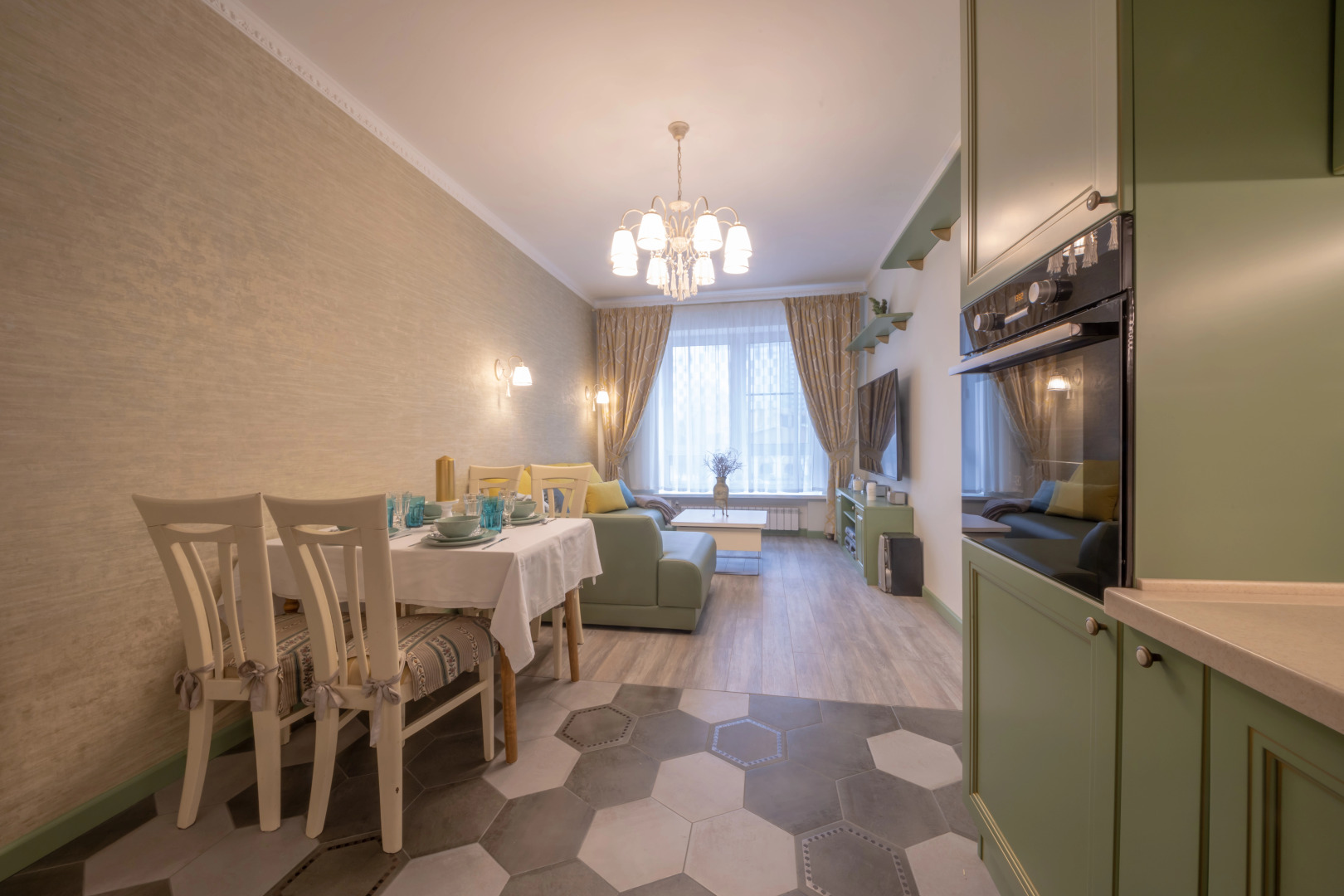 Квартира Уютная дизайнерская в современном ЖК бизнес класса