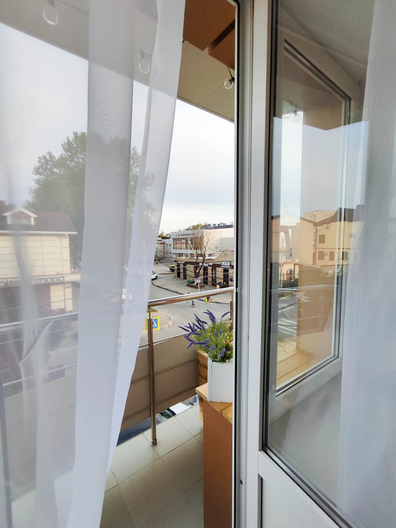 Апартаменты Волны Моря с балконом