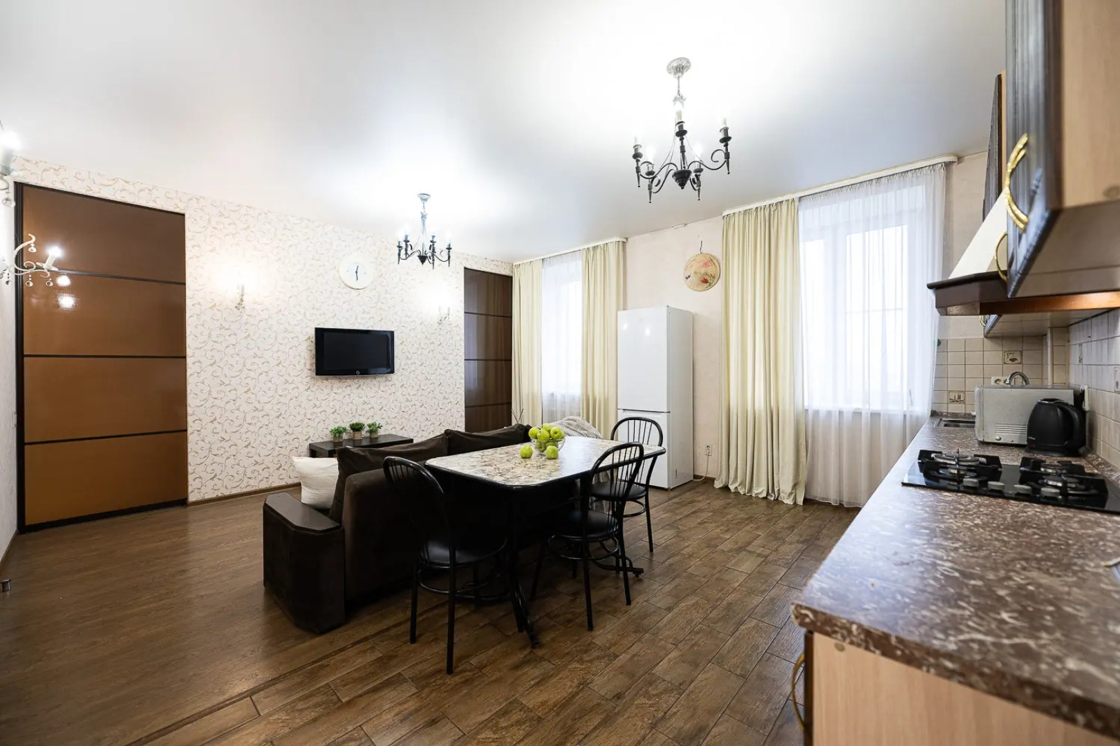 Апартаменты Пять Звёзд Красивая Квартира с Джакузи