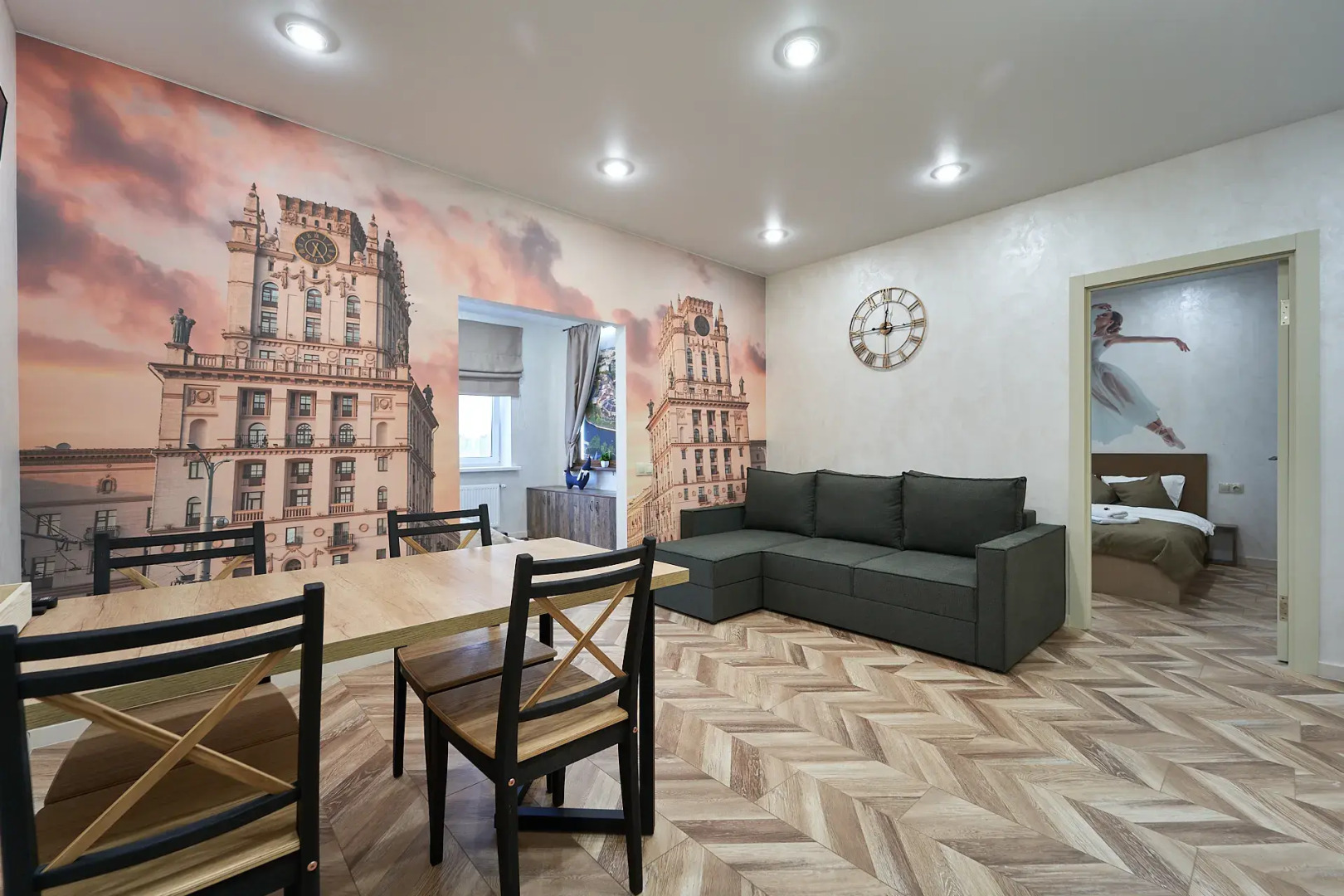 Апартаменты 3-комнатные Minsk House