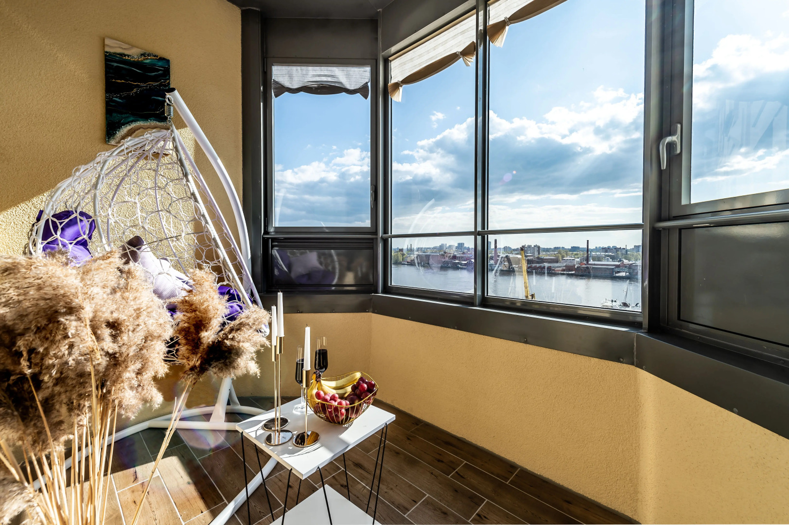 Апартаменты Уютная видовая студия