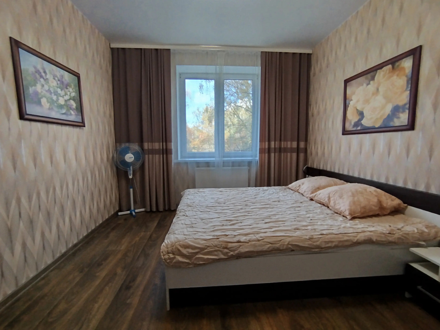 Апартаменты Уютная Двухкомнатная Квартира со Свежим Ремонтом