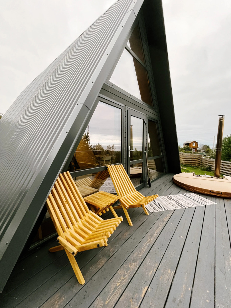 Гостевой дом A-frame для наших друзей
