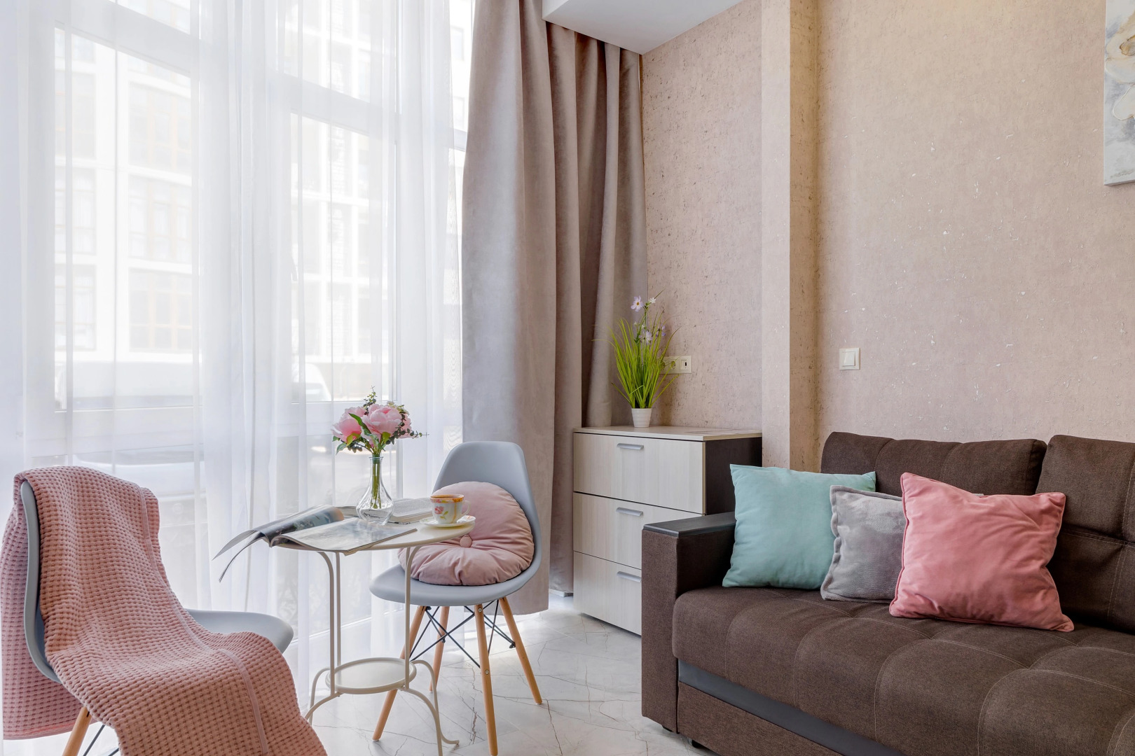 Апартаменты с балконом и видом на горы Sea Breeze & SPA