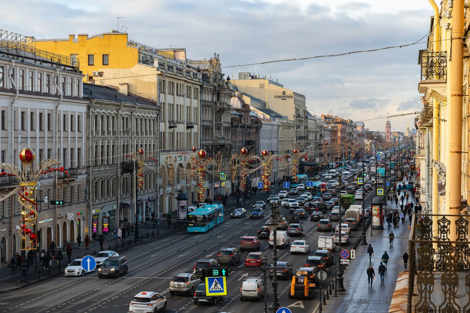 Квартира с балконом на Невский проспект -1