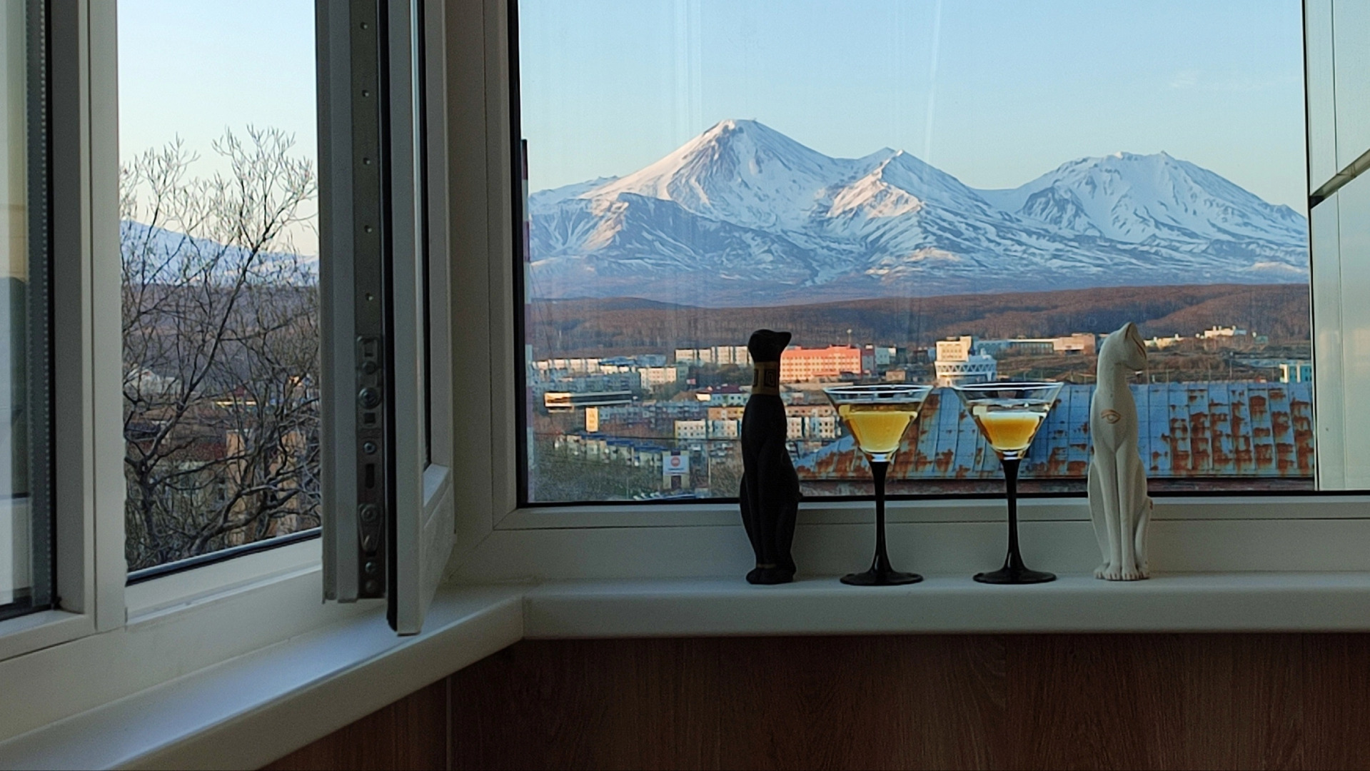 Квартира Уютная с видом на вулканы