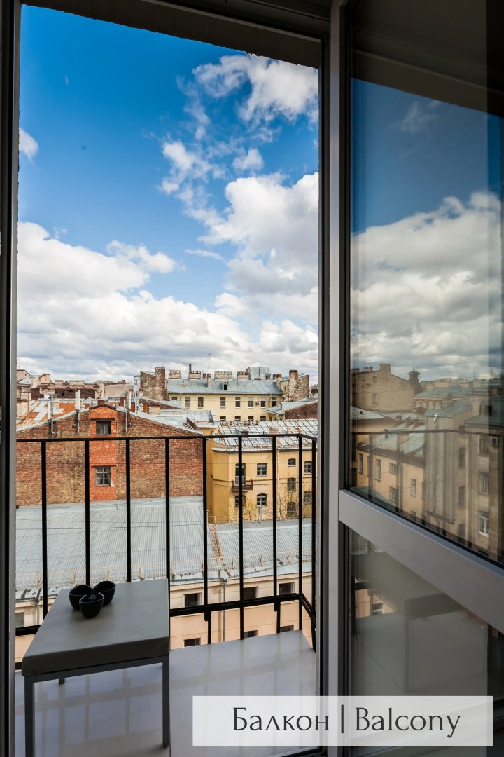 МАНСАРДА 170м² с Балконом от Minin Apartments