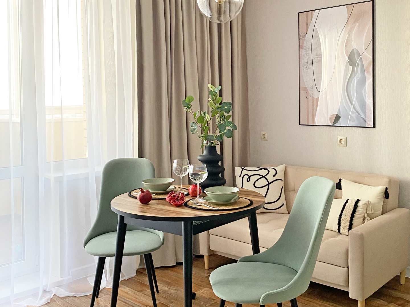 Квартира Видовая студия на 17 этаже