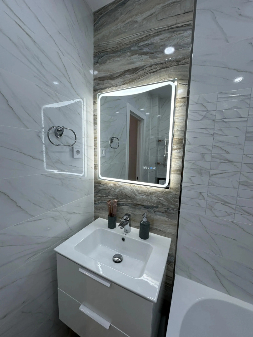 Апартаменты Видовая студия с дизайнерским ремонтом в центре ЖК Graff House