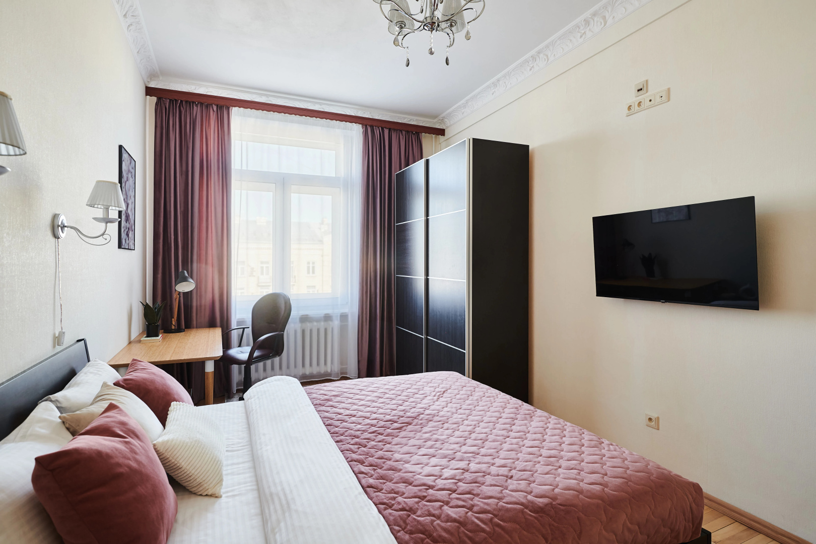 Квартира GM Apartments Трёхкомнатная с видом на Тверскую