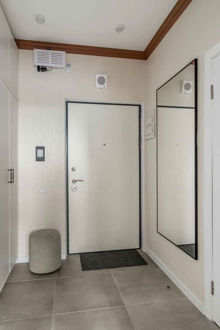 Квартира Moscow Deluxe Apartments Comfy Studio Berzarina