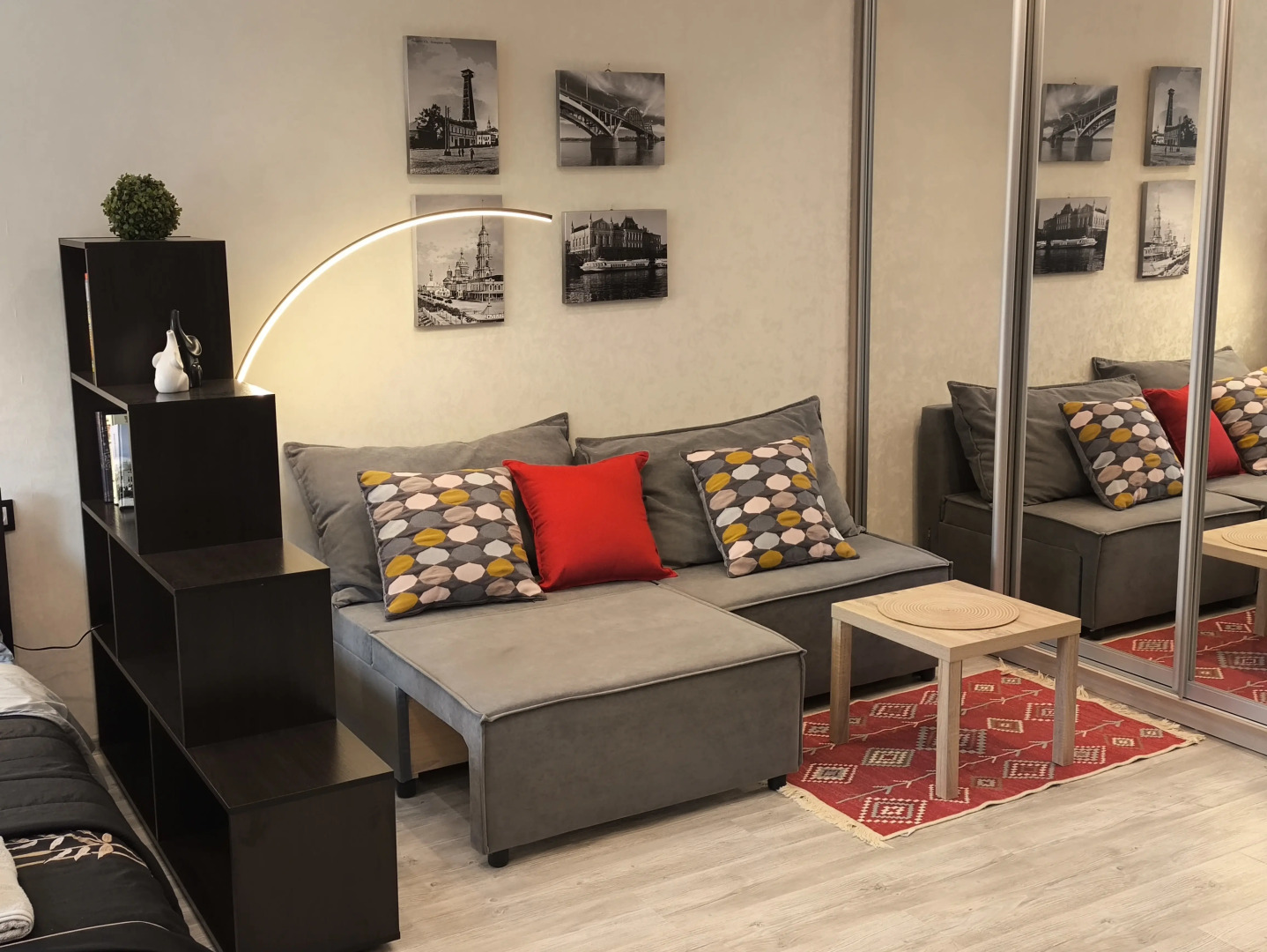 Квартира Студия у Аллеи Славы