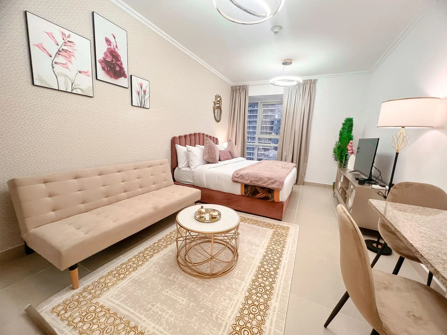 Апартаменты Cosmos Living Cozy Studio Near Dubai Marina