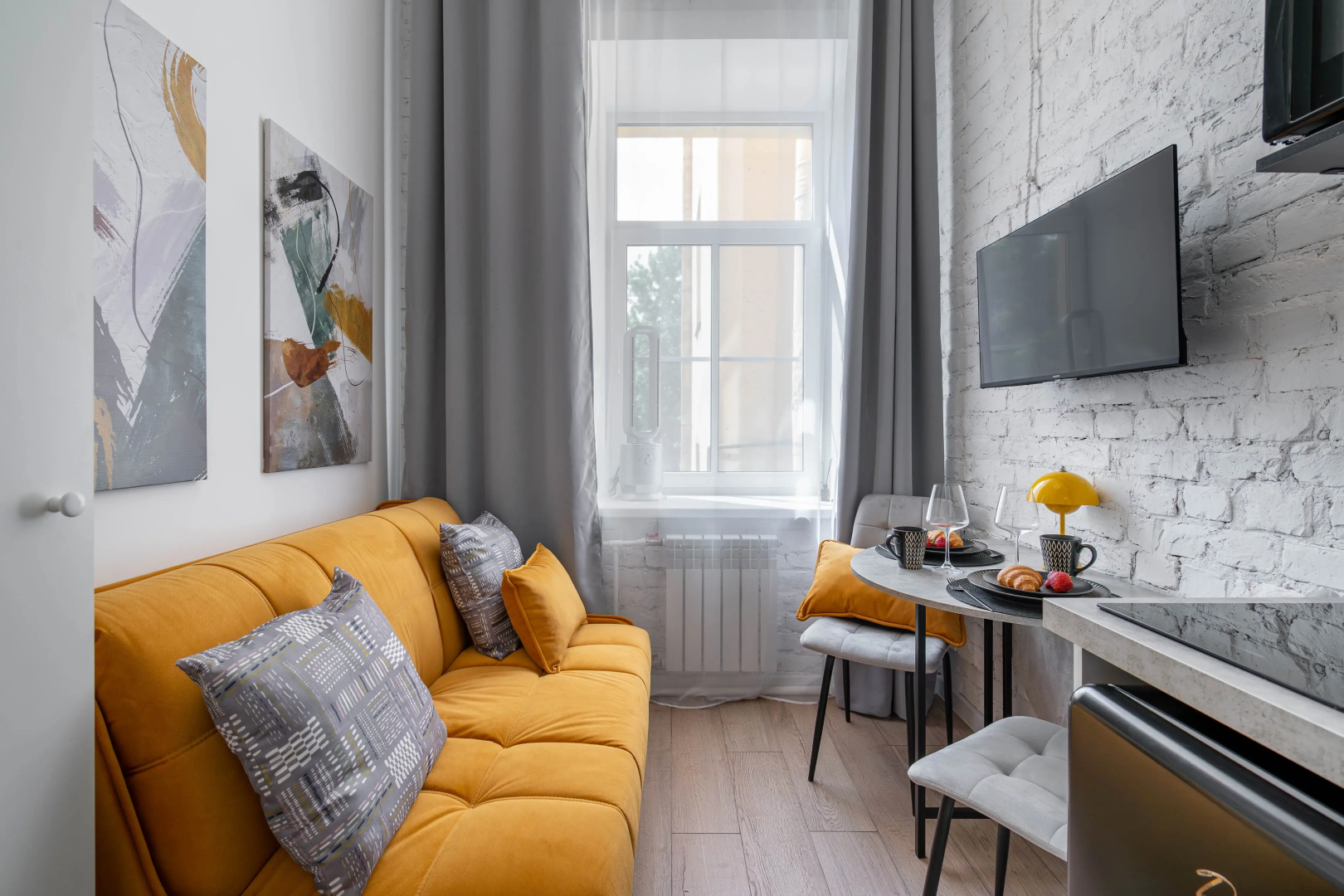 Квартира Комфортная Студия в центре Петербурга