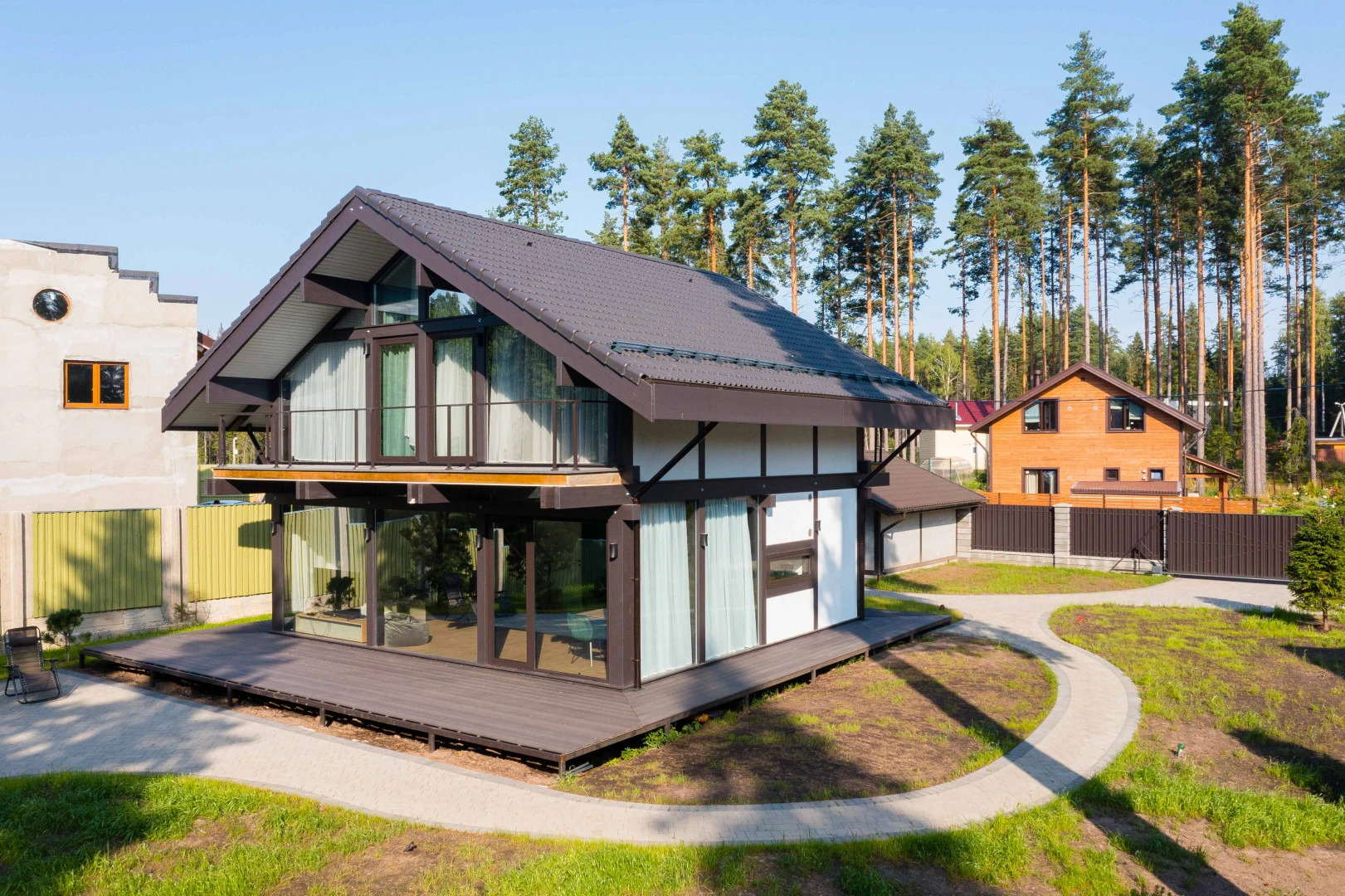 Гостевой Дом Дом с Панорамным Видом на Лес