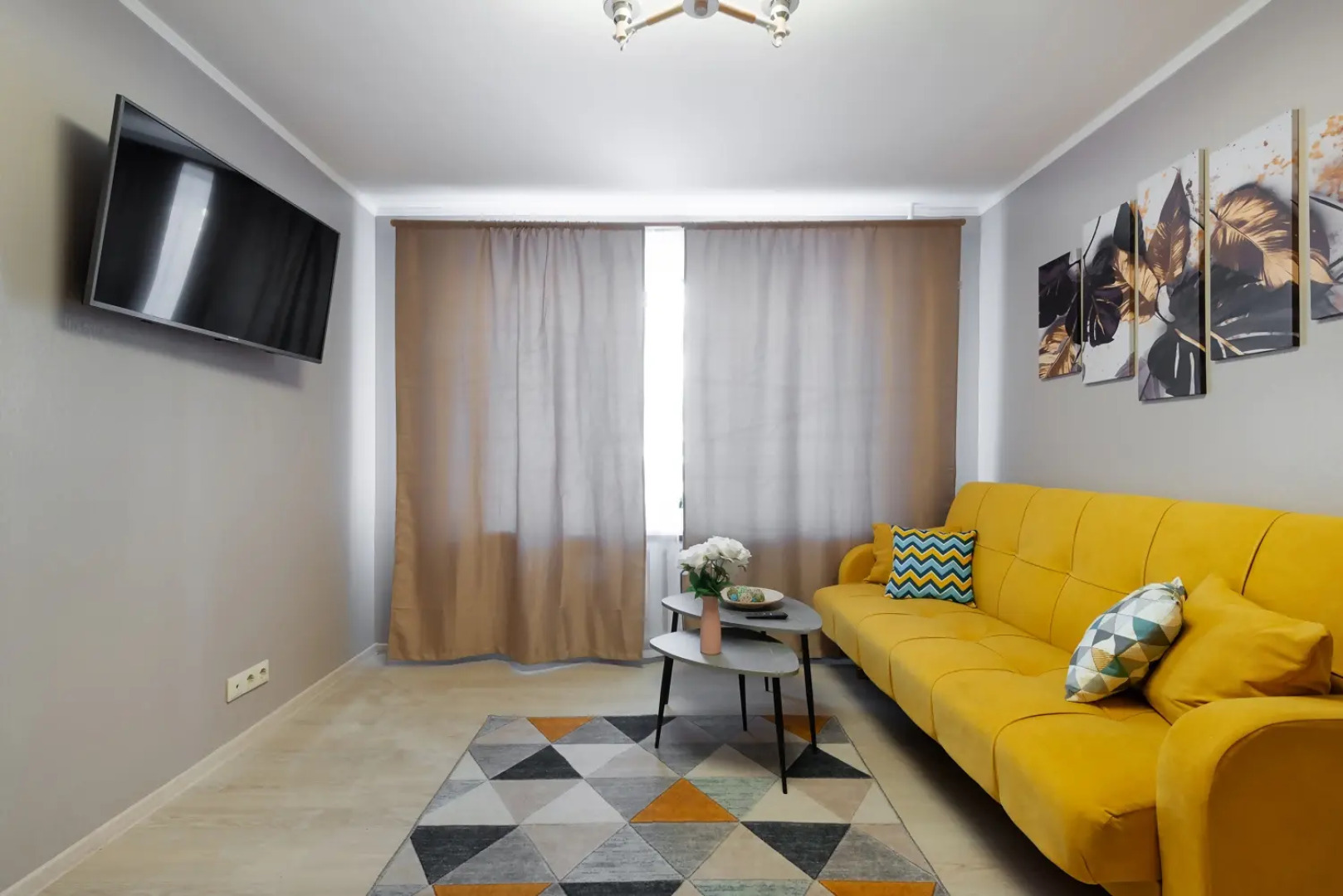 Апартаменты HappyFlats уютные однокомнатные