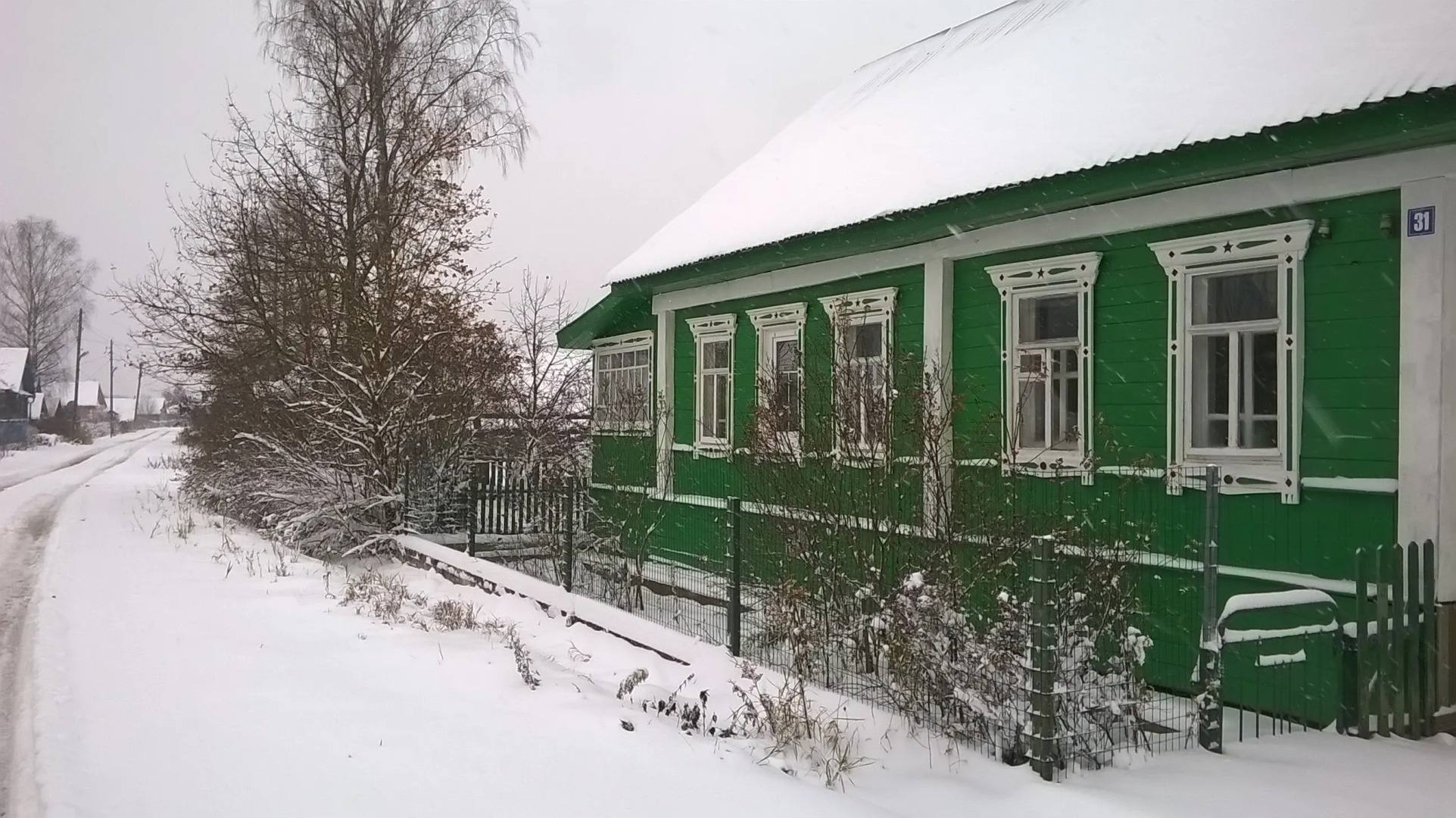 Частный дом в деревне