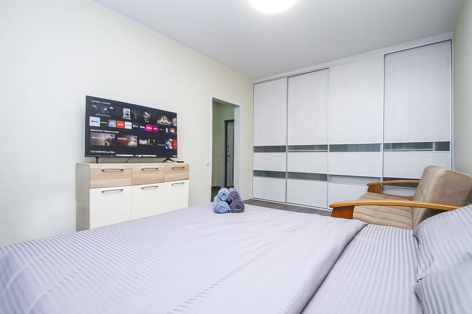 Апартаменты 1 комнатные Каролинского 9