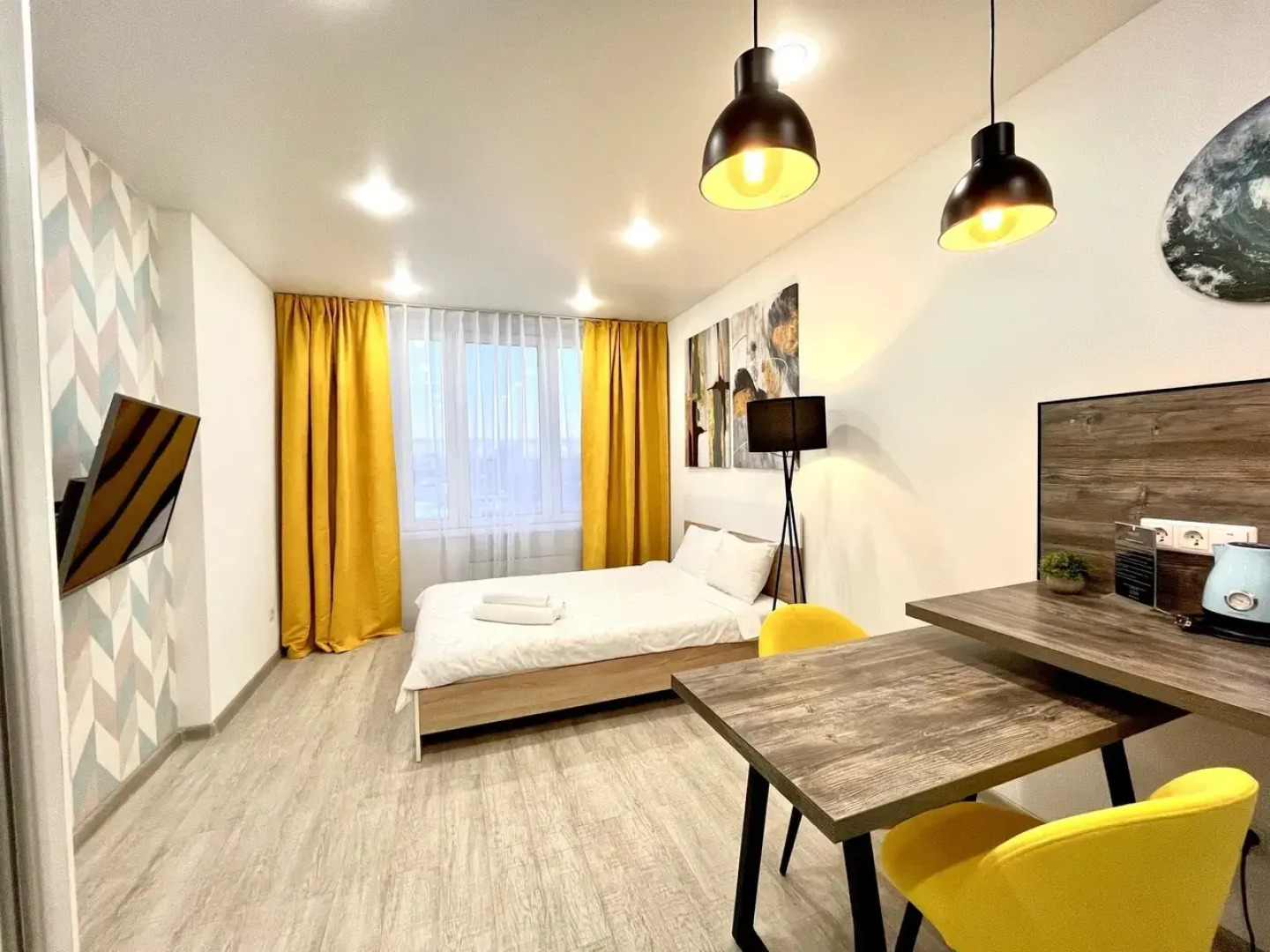 Апартаменты KrasLoft в ЖК Притяжение на двоих