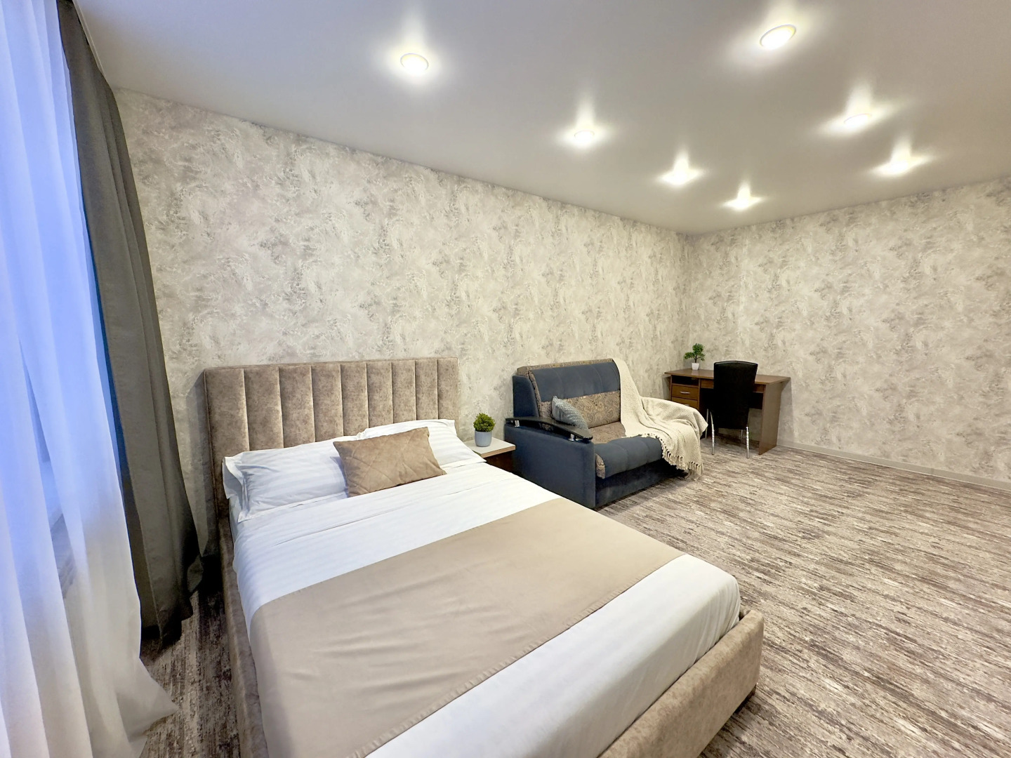 Квартира Просторная, теплая квартира в центре, рядом Воркутауголь