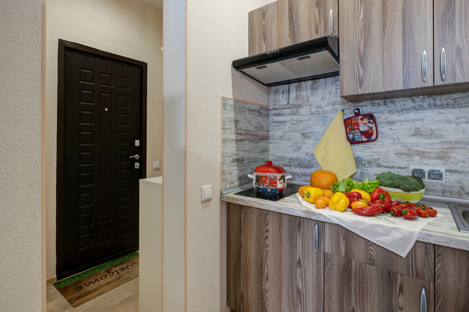 Апартаменты рядом с хвойной рощей