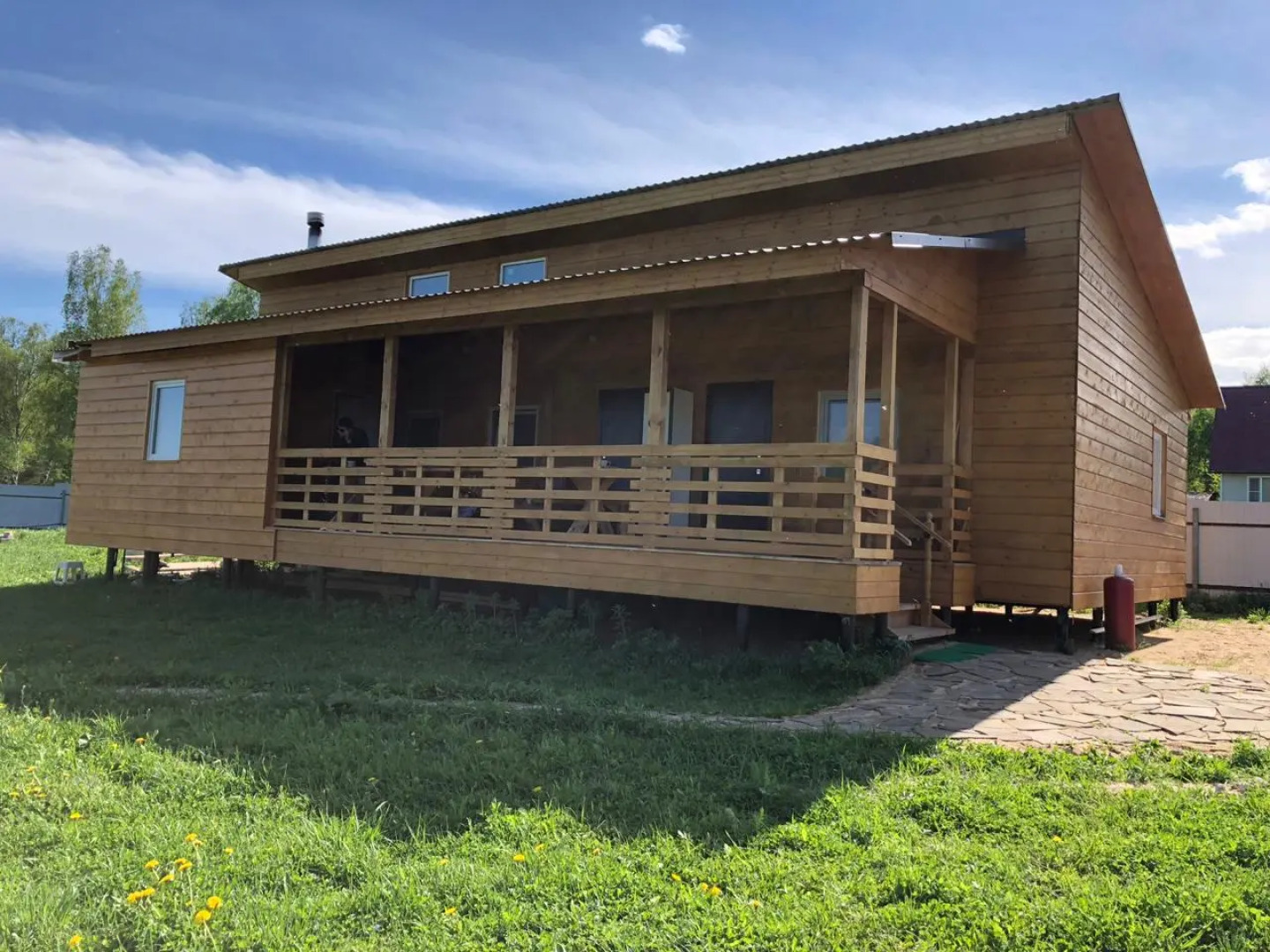 Частный дом с террасой Речная Заимка