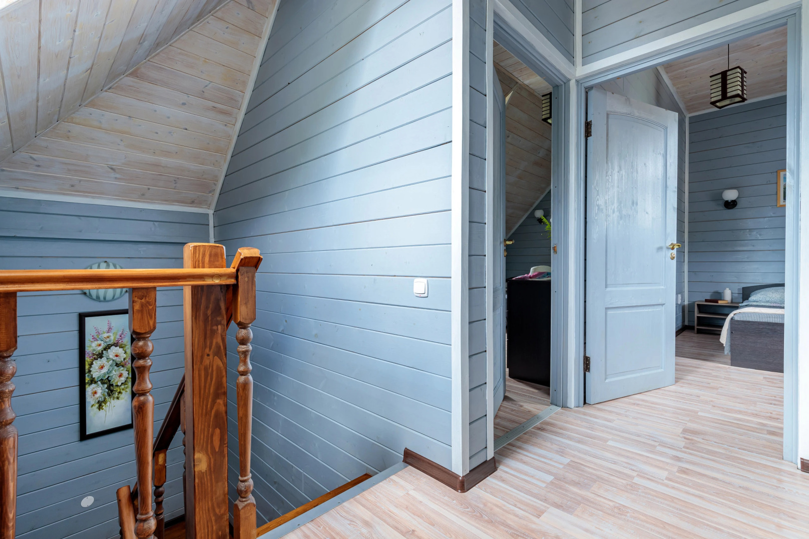 Частный дом часть с 2 спальнями с видом во дворик