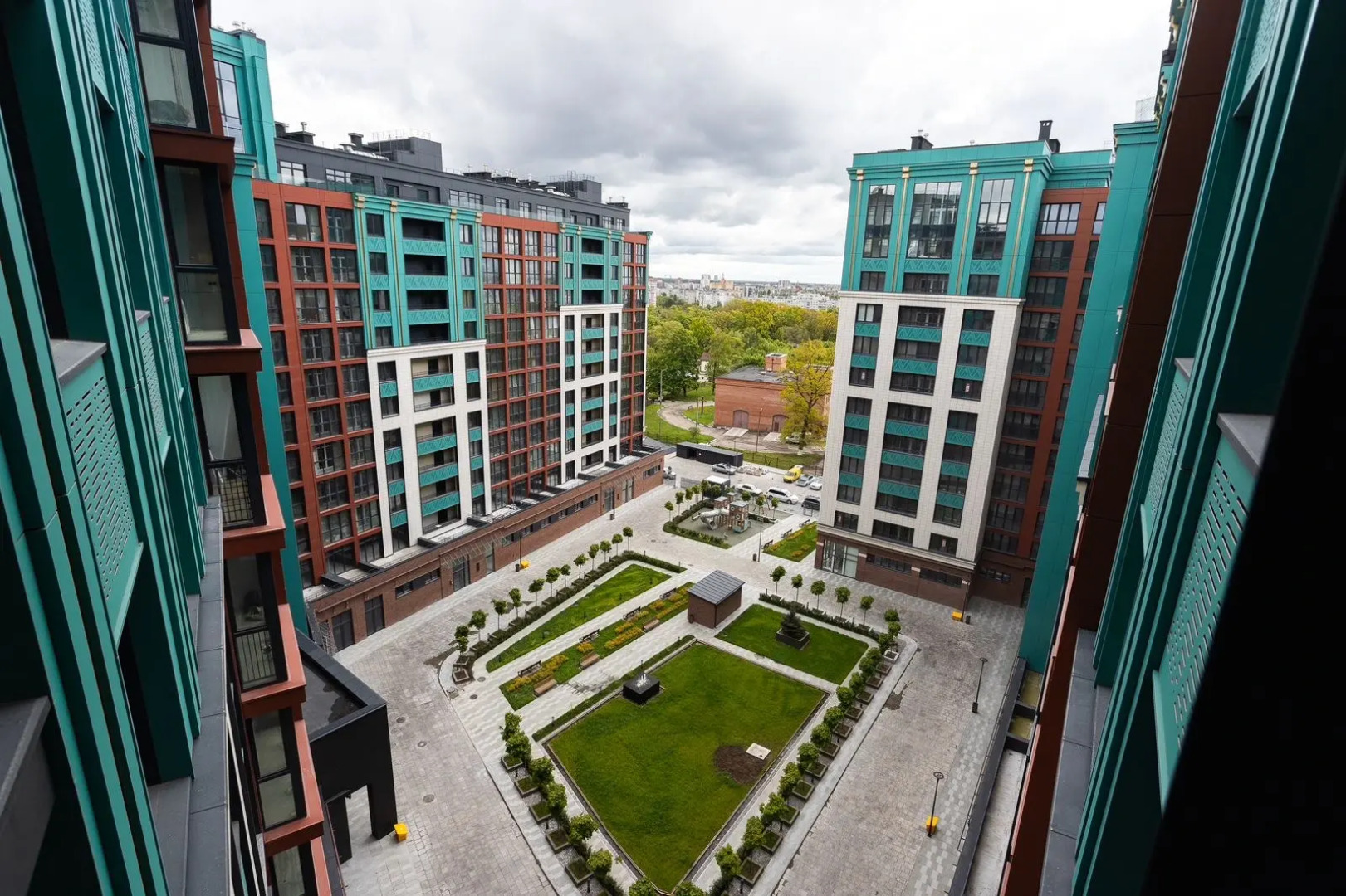 Квартира Уютная в центре с видом на парк