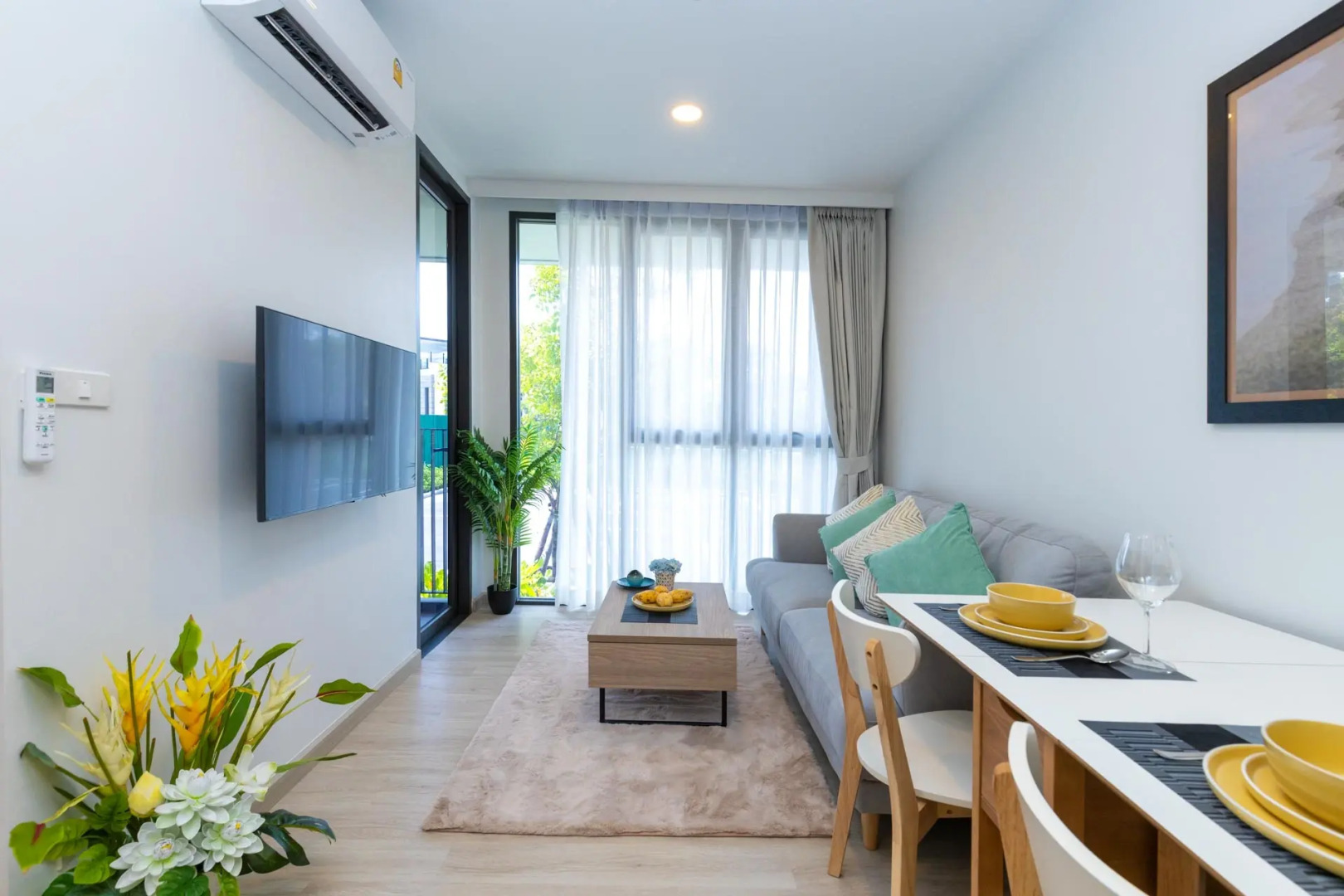 Апартаменты Однокомнатные апартаменты в комплексе SkyPark