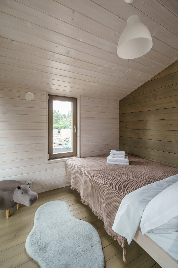 Частный дом пространства три тома у Финского залива