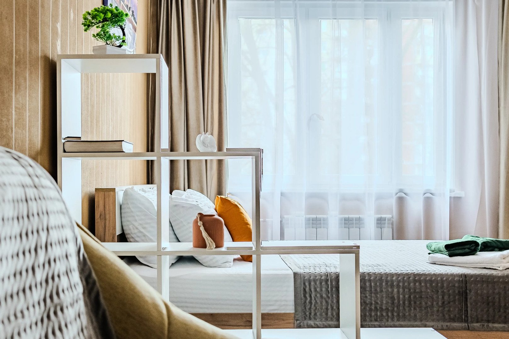 Квартира Уютная 1-комнатная у метро в Выборгском районе