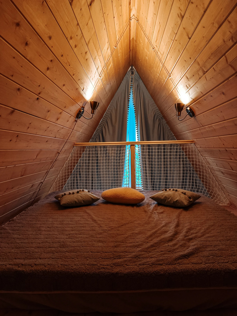 Частный дом Уютный домик A-Frame 1