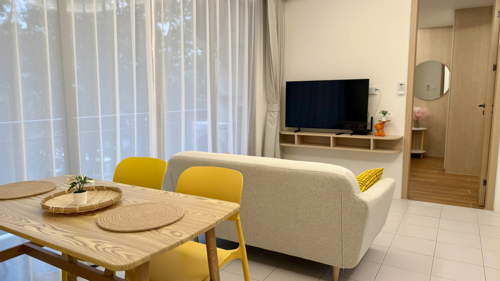 Квартира Новая с двумя спальнями  и бассейном  у моря пляж Камала