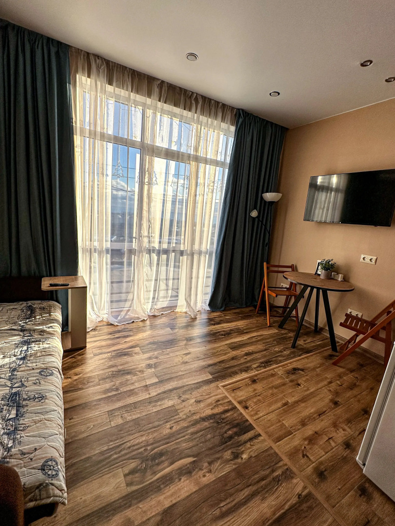 Апартаменты Студия с панорамным видом на море и олимпийский парк