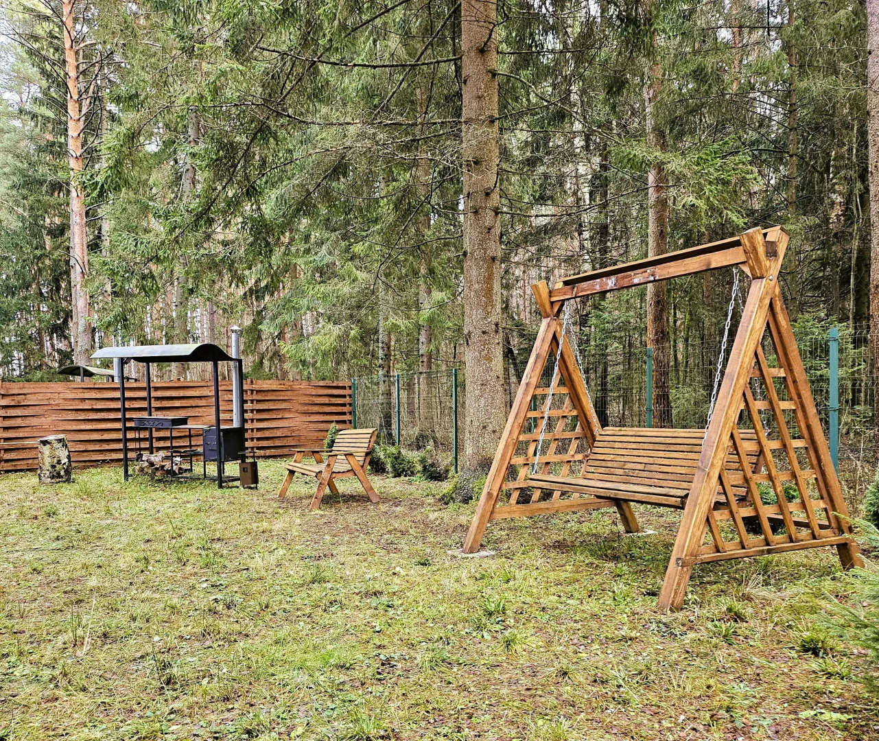 Частный дом светлый А-фрейм