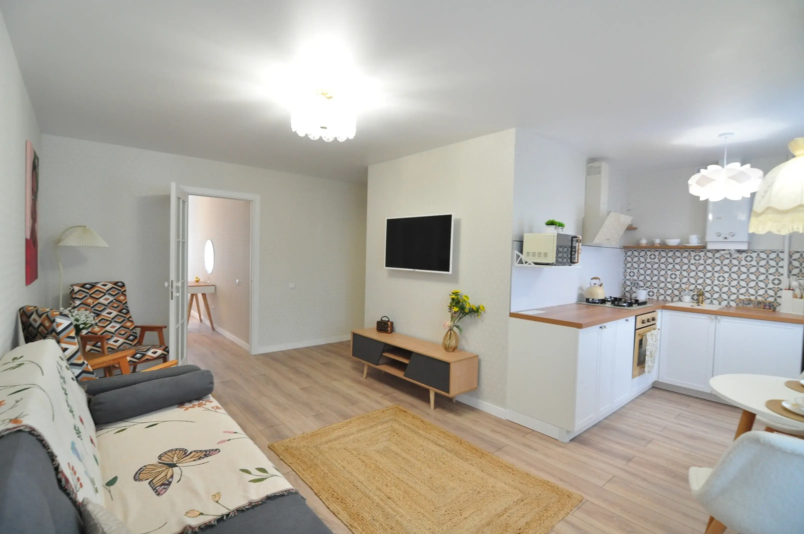 Квартира в стиле Retro