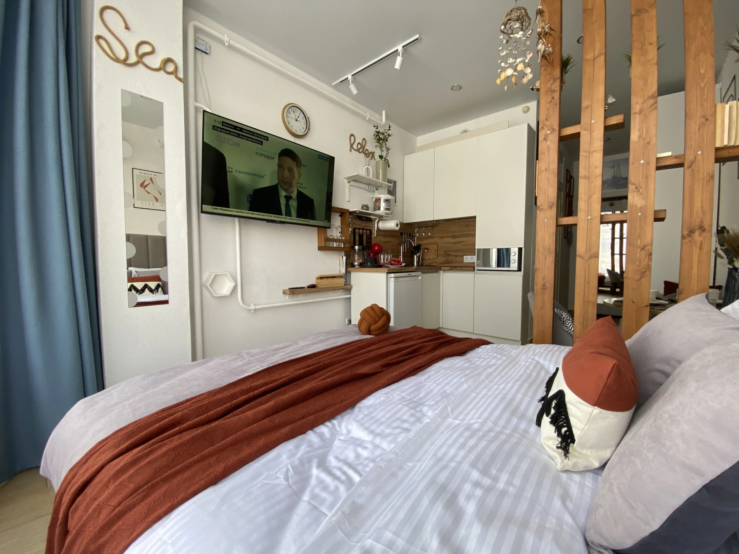 Квартира Комфортабельная Студия в Сочи