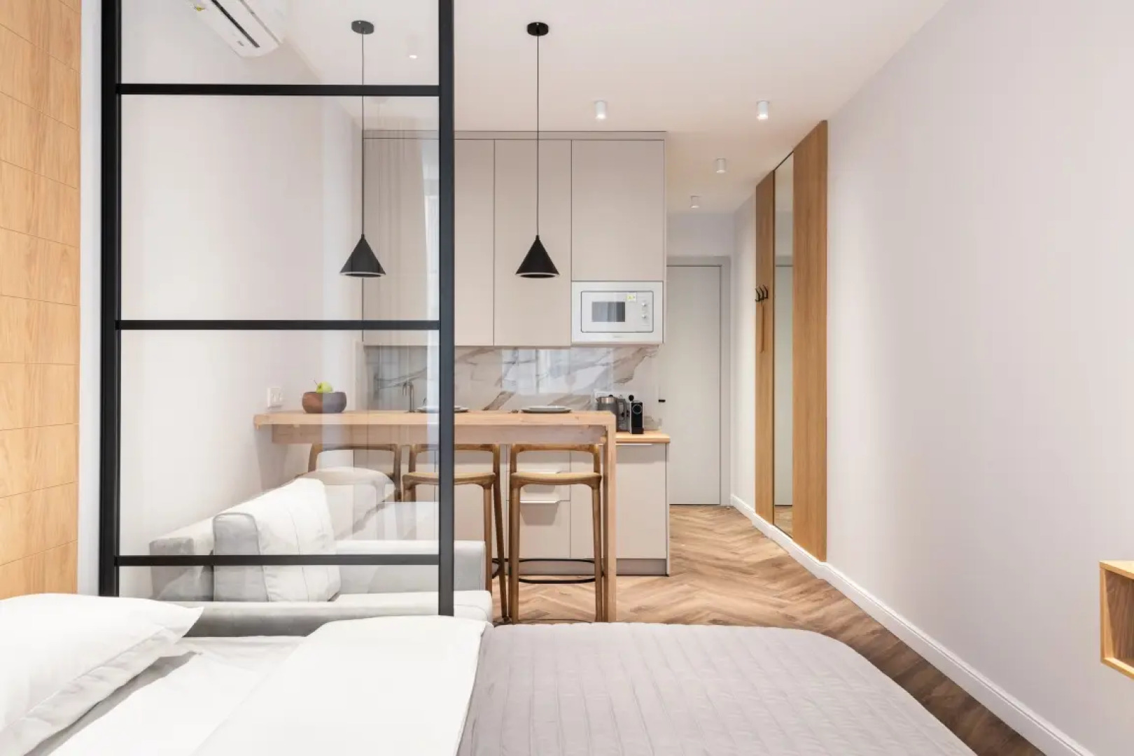 Апартаменты Делюкс с барной стойкой Модерн Дизайн у Динамо