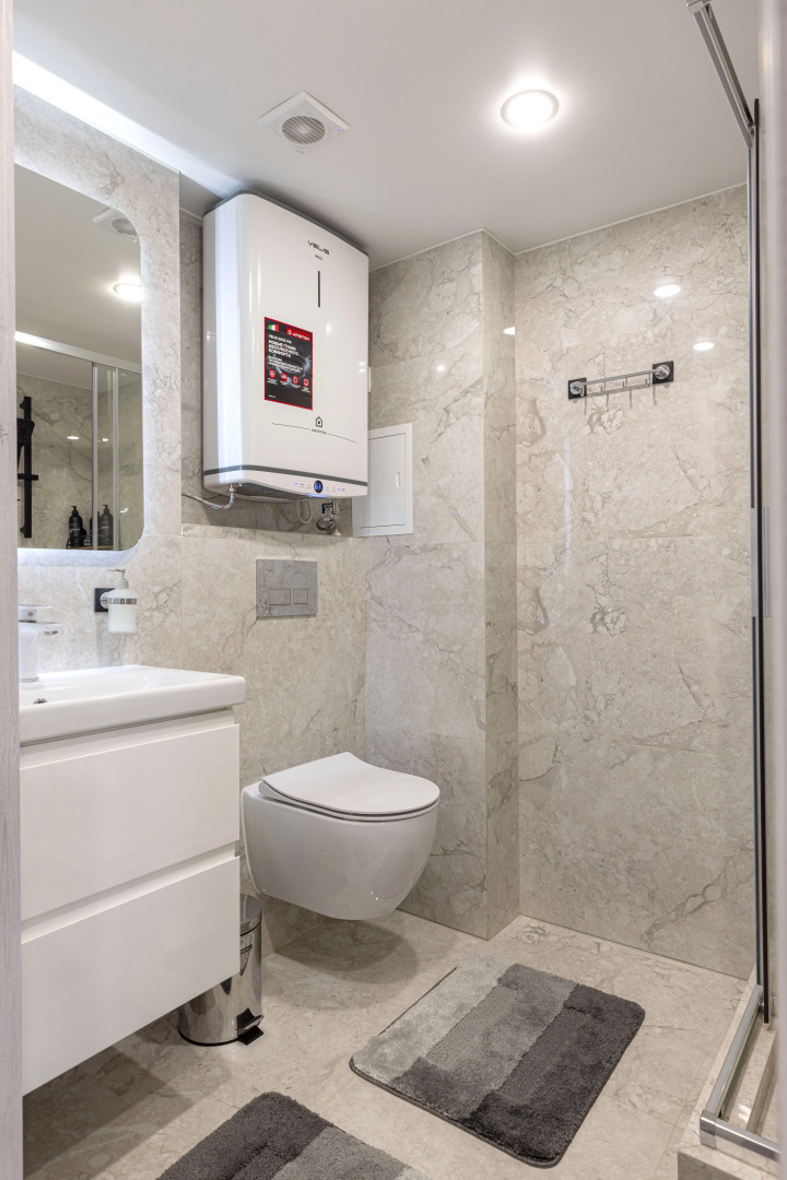 Квартира Дизайнерская Grey Room у Невского проспекта