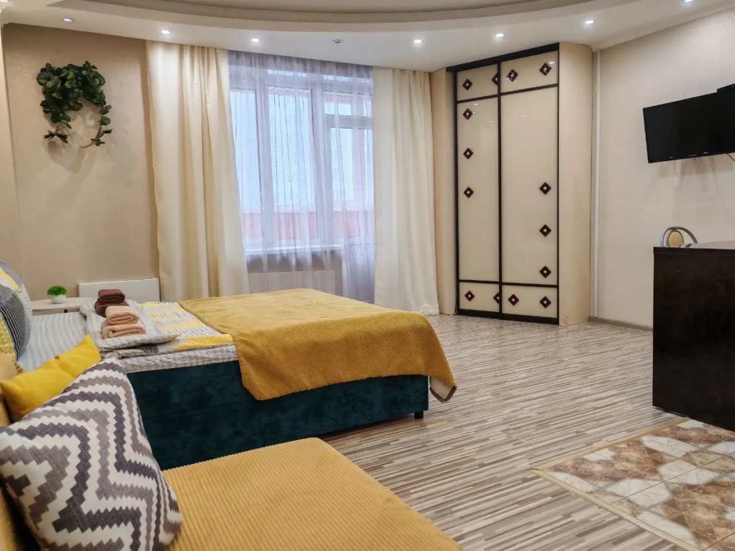 Апартаменты Студия в Центре города на 4-х гостей