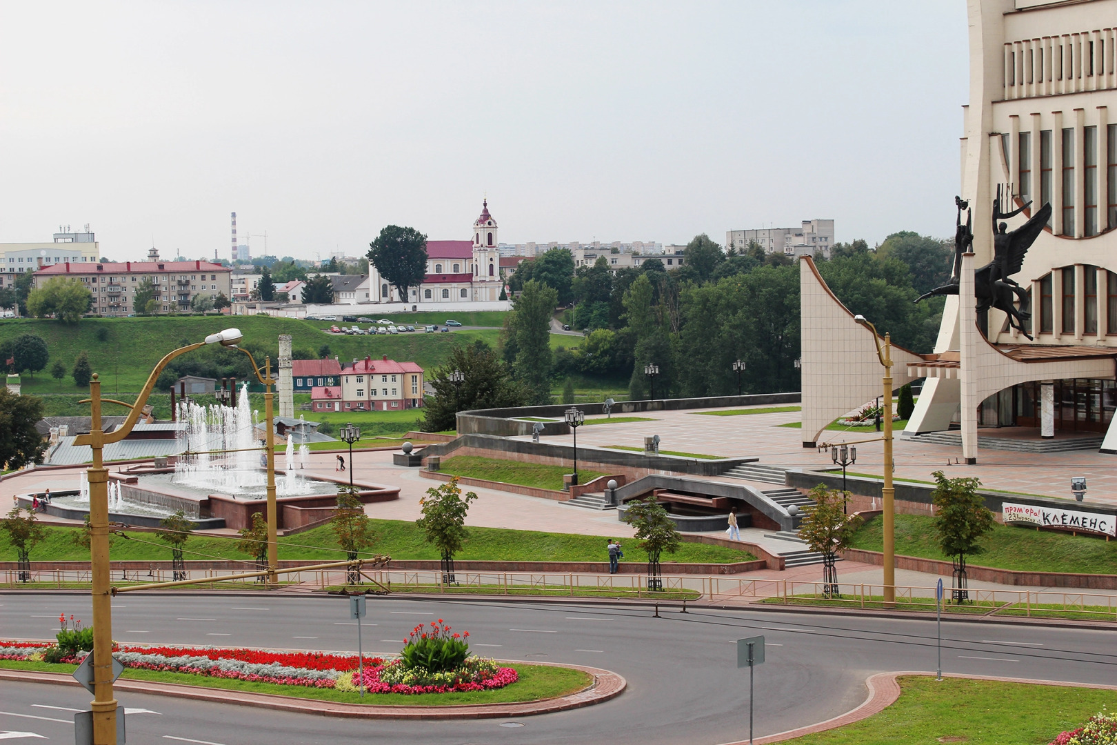 Апартаменты Большие в центре Гродно с видом на город