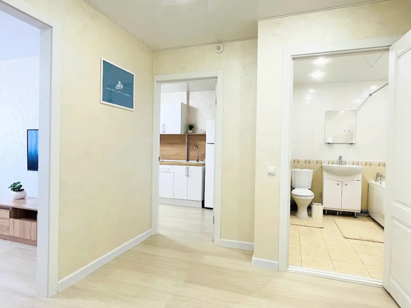 Квартира 1-комнатная квартира Apart City Tyumen