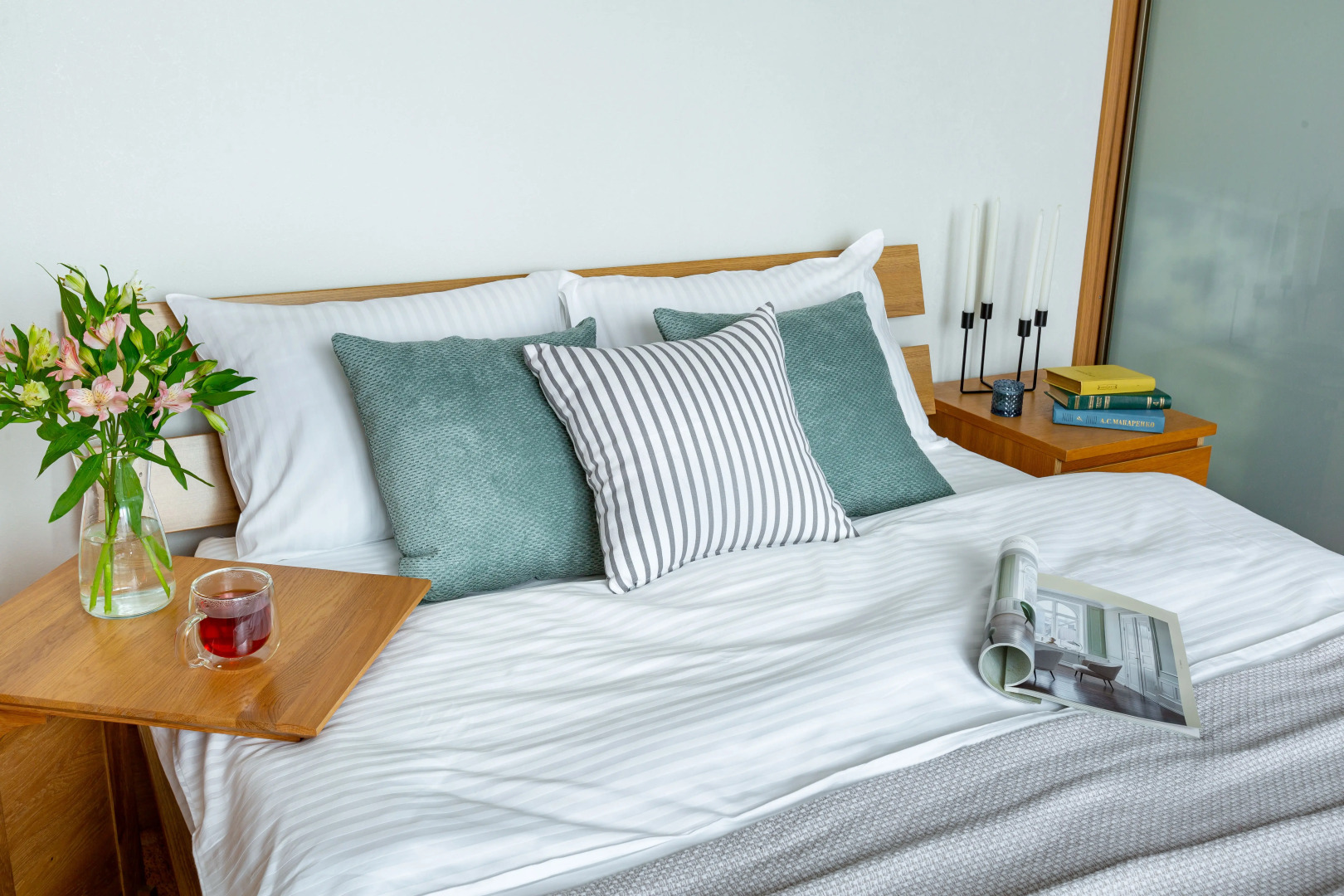 Квартира Intelligent у Финляндского вокзалаSatin home