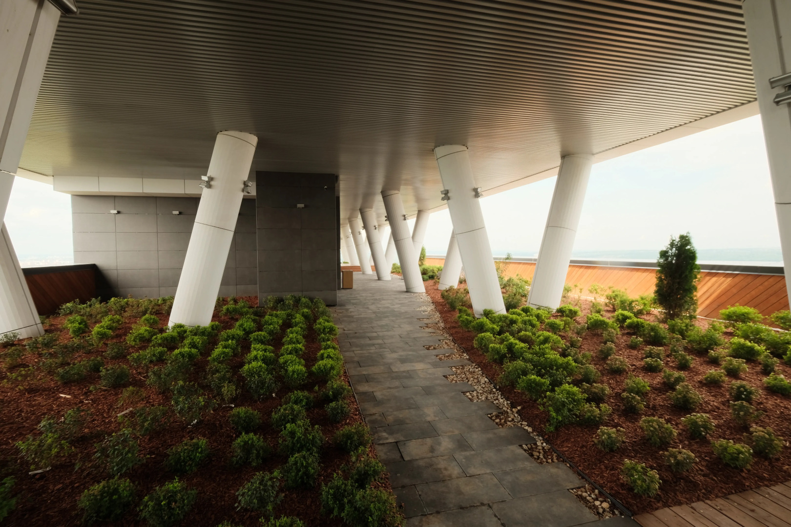 Апартаменты ЭКО на 20 Этаже в Доме с Парком на Крыше