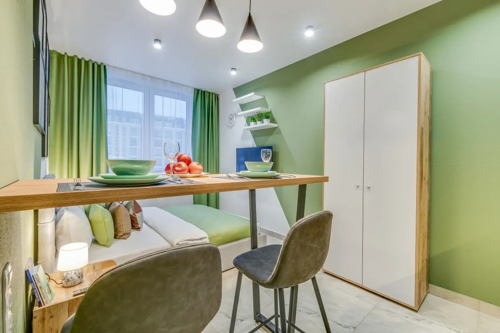 Апартаменты Студия Арт-Апарты у Экспофорума 3